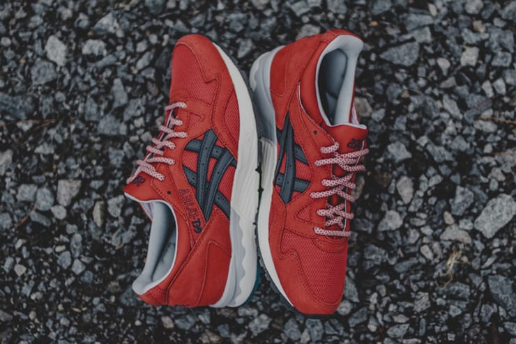 Chili Pepper Red Covers This ASICS GEL-Lyte V