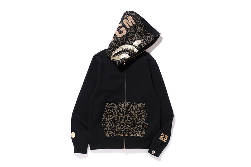 Bape 23 Anniversary Gold Collection