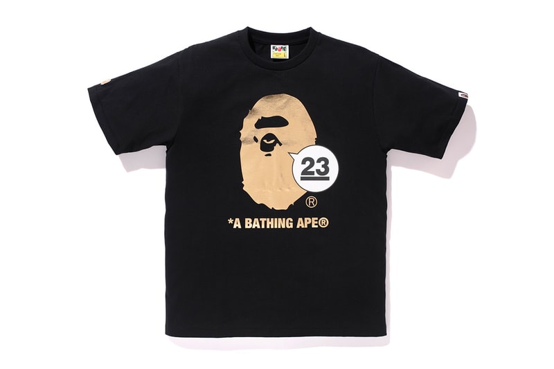 Bape 23 Anniversary Gold Collection