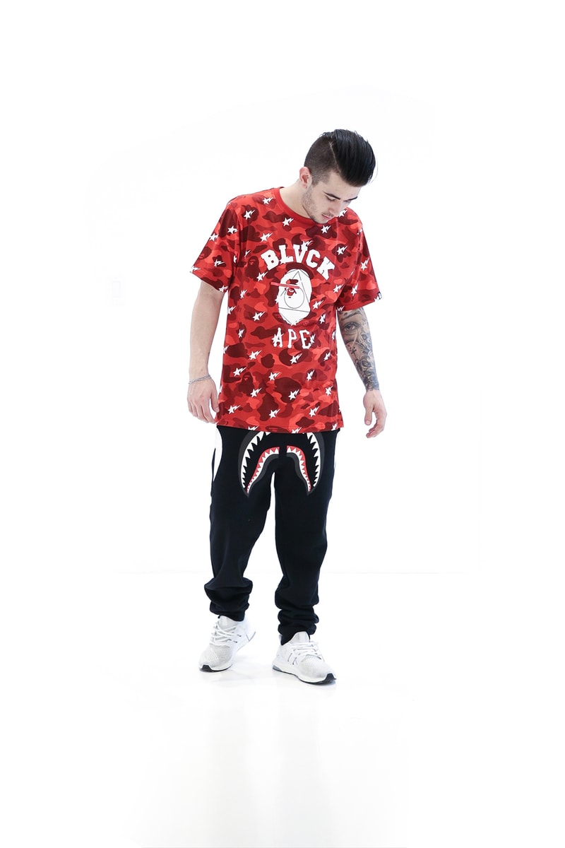BAPE Black Scale Collaboration Lookbook 