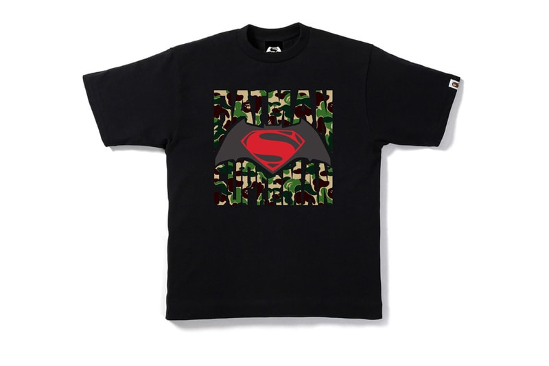Batman vs Superman x BAPE T Shirt Collection