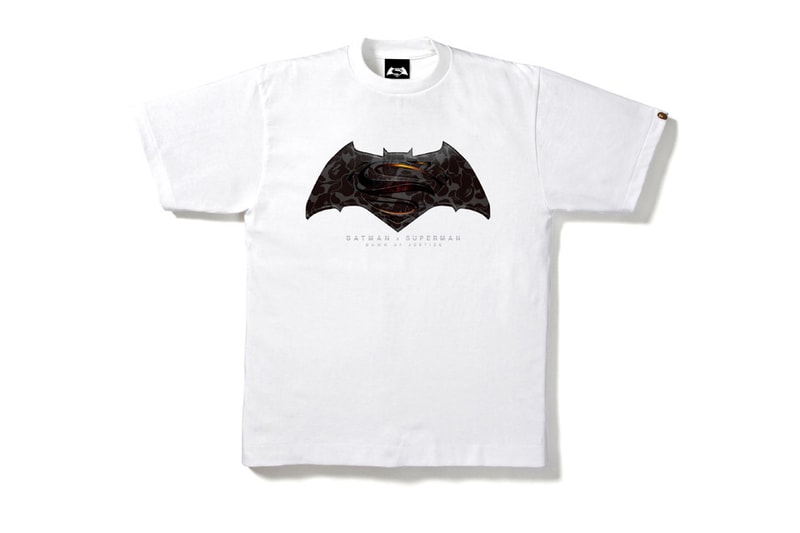 Batman vs Superman x BAPE T Shirt Collection