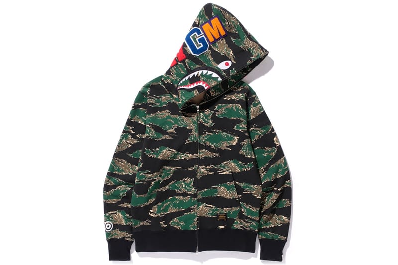 bape tiger pattern