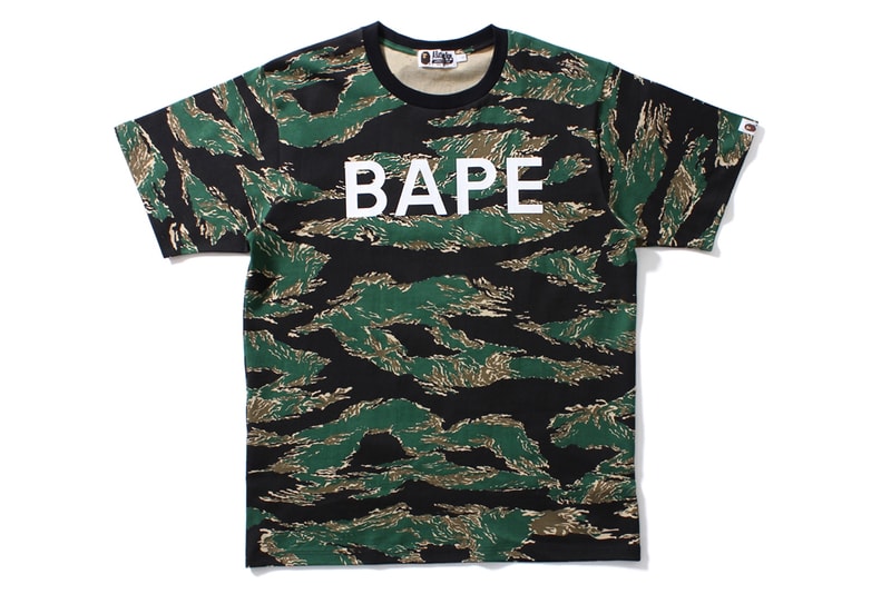 BAPE Tiger Striped Camo Collection