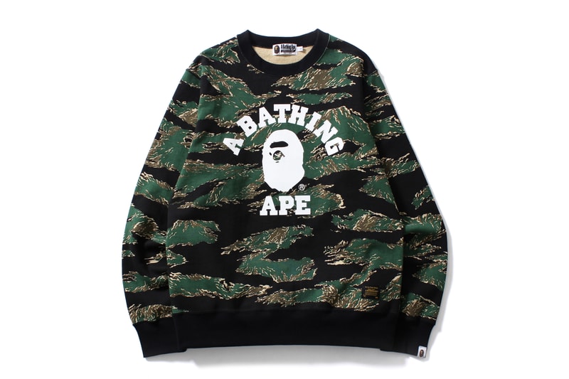 BAPE Tiger Striped Camo Collection