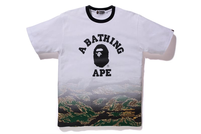 BAPE Tiger Graphic L/S Tee Black