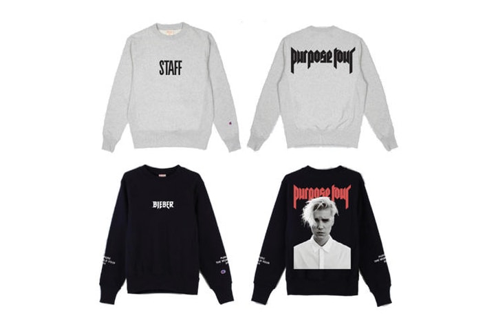 Justin Bieber Purpose Tour Merch