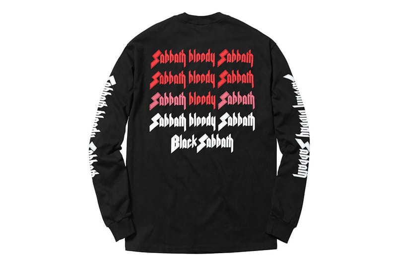 black sabbath supreme shirt