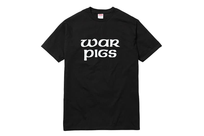 Black Sabbath x Supreme 2016 SS