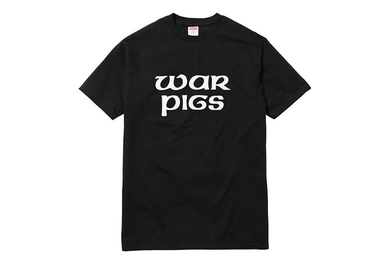 Black Sabbath x Supreme 2016 SS