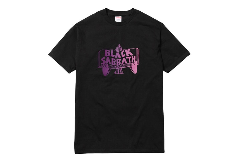 Black Sabbath x Supreme 2016 SS