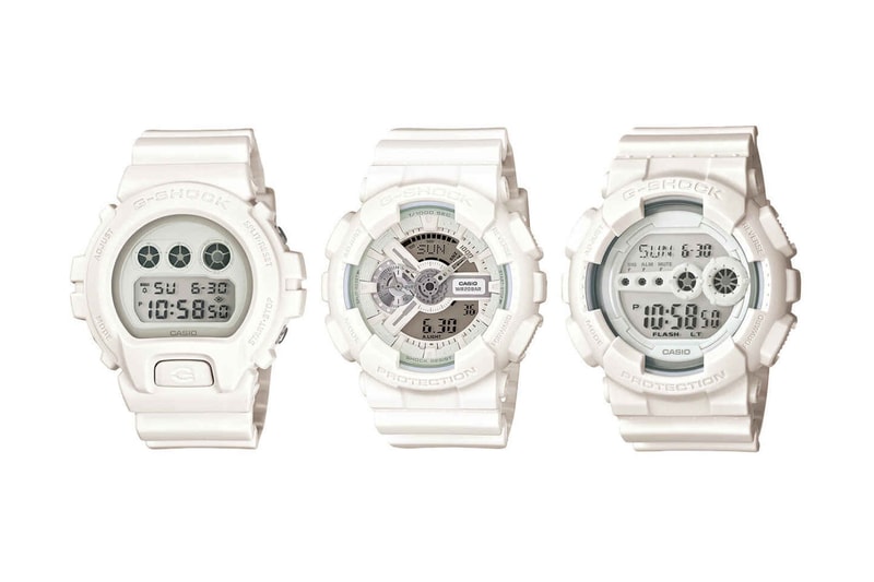 Casio G Shock Trend White Collection