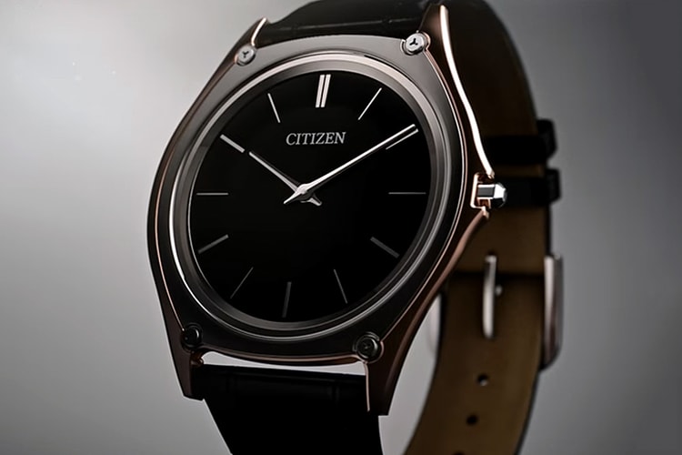 Citizen Unveils the World's Thinnest Light-Powered Watch