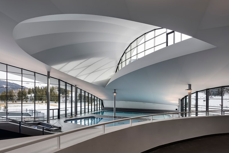 French Alps Courchevel Aquatic Center