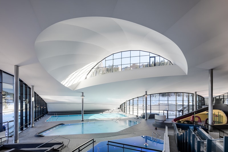 French Alps Courchevel Aquatic Center
