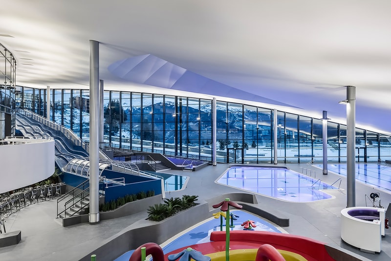 French Alps Courchevel Aquatic Center