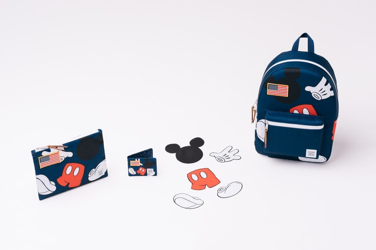 The World's Most Iconic Mouse Adorns Herschel's Latest Collaboration