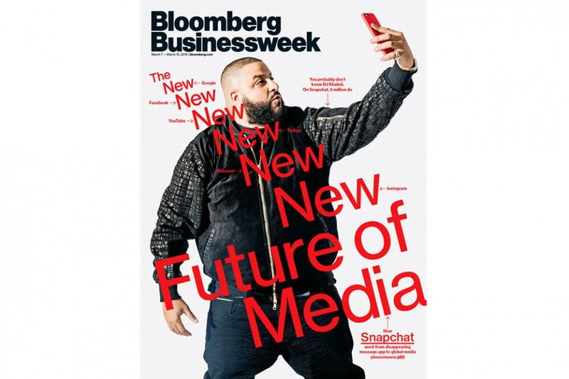 DJ Khaled Talks Snapchat With Bloomberg Businessweek