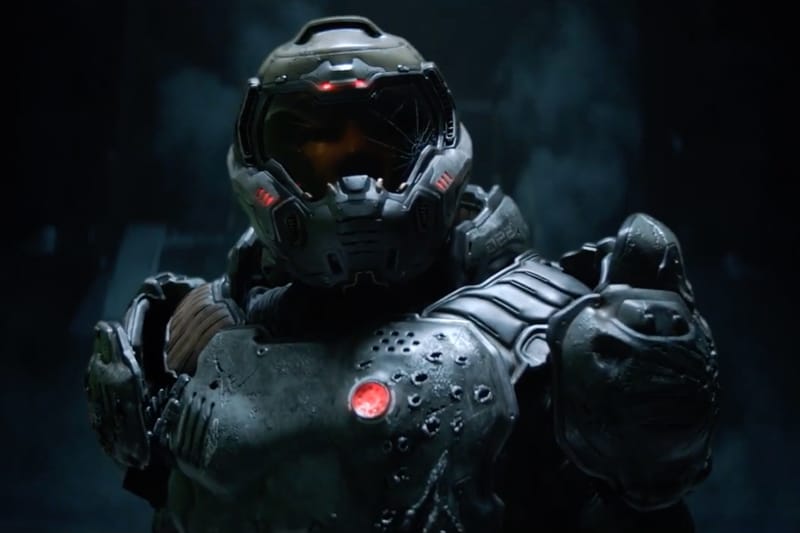 The Marine Fights Like Hell in the Latest 'DOOM' Trailer