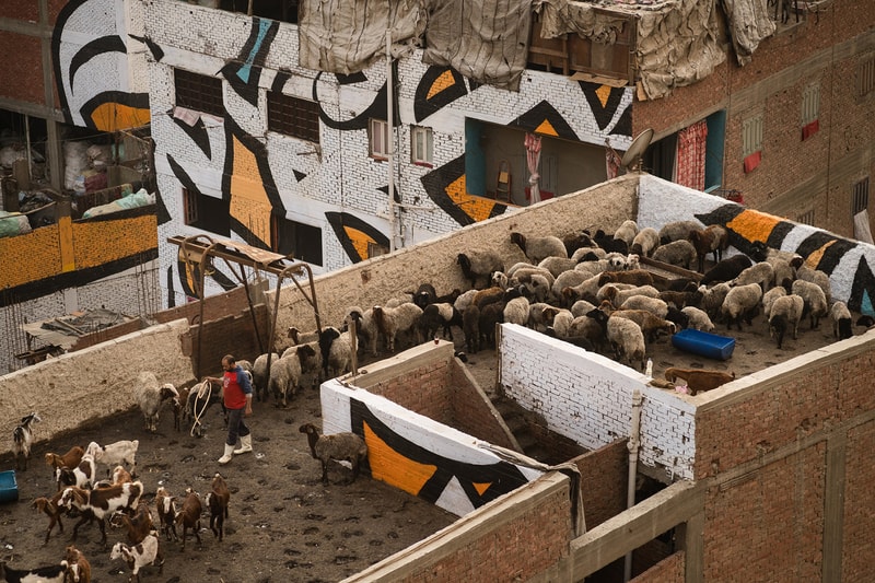 eL Seed Transforms Cairo Into Massive Mural