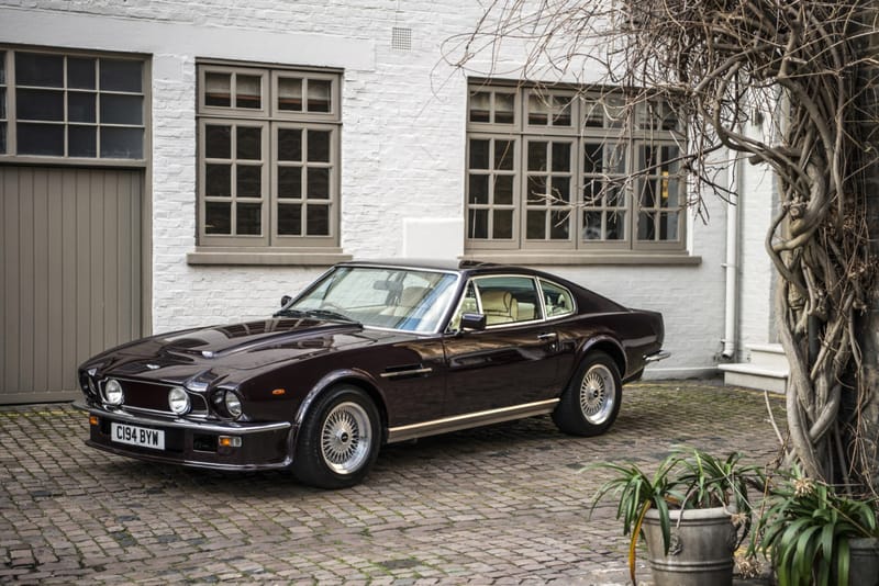 Elton John's Aston Martin V8 Vantage Saloon Is a Beast of British Motoring