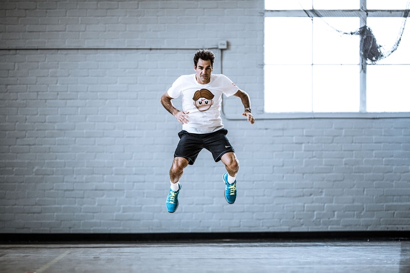 NikeCourt Roger Federer Emoji Tee Collection