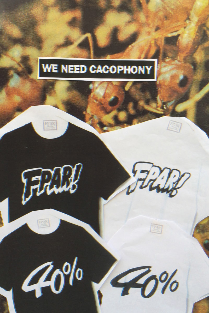 FORTY PERCENTS AGAINST RIGHTS 2016 Spring/Summer Zine