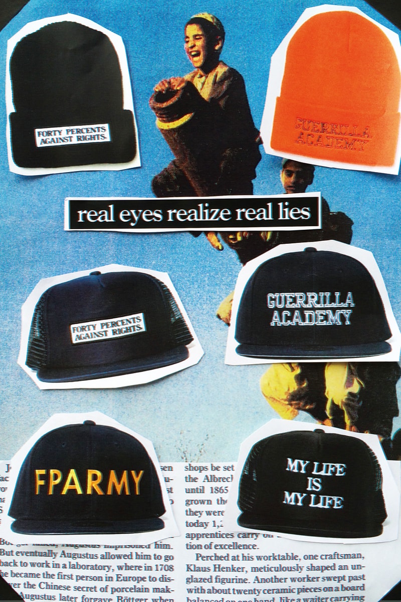 FORTY PERCENTS AGAINST RIGHTS 2016 Spring/Summer Zine