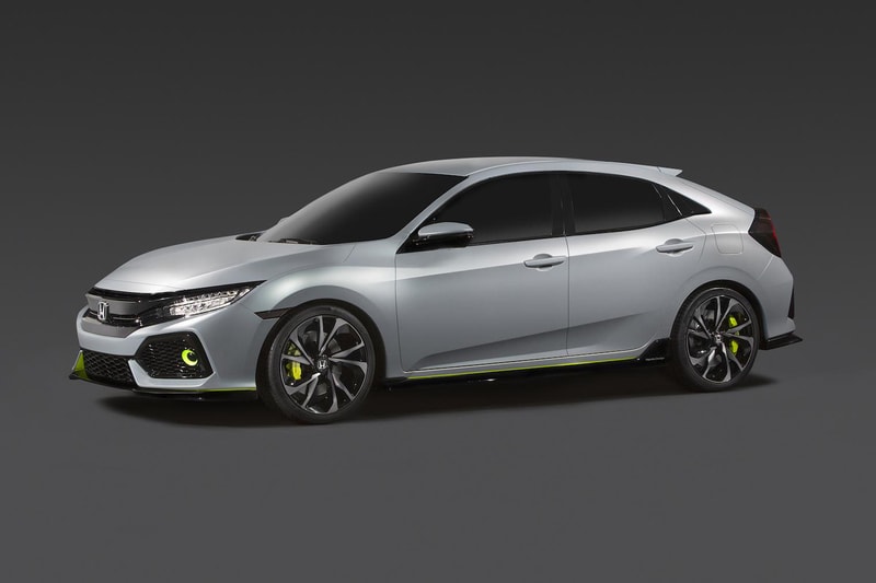 The Honda Civic Hatchback Prototype Hits the New York Auto Show