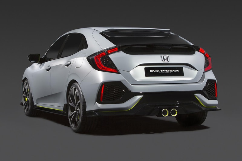 The Honda Civic Hatchback Prototype Hits the New York Auto Show