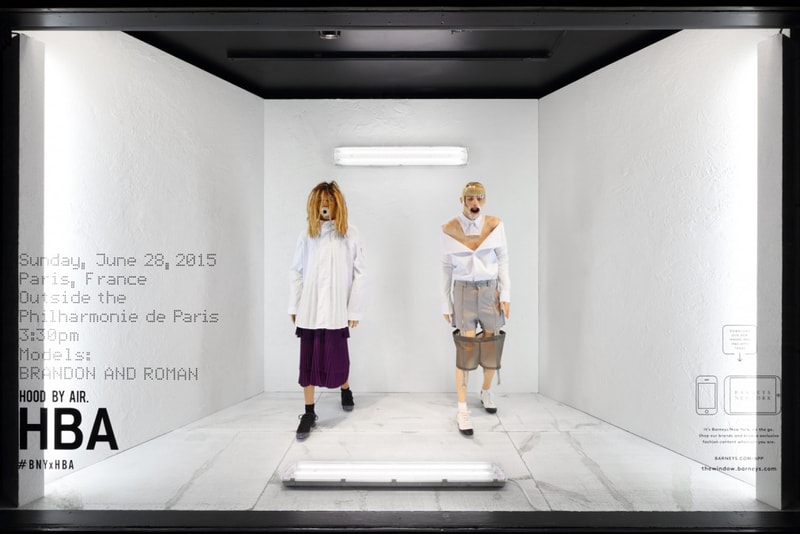 Barneys New York Hood By Air Windows