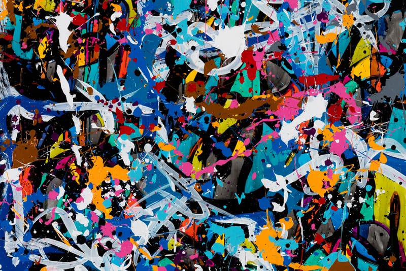 JonOne &quot;Predictably irrational&quot; Exhibition @ Wunderkammern Milan