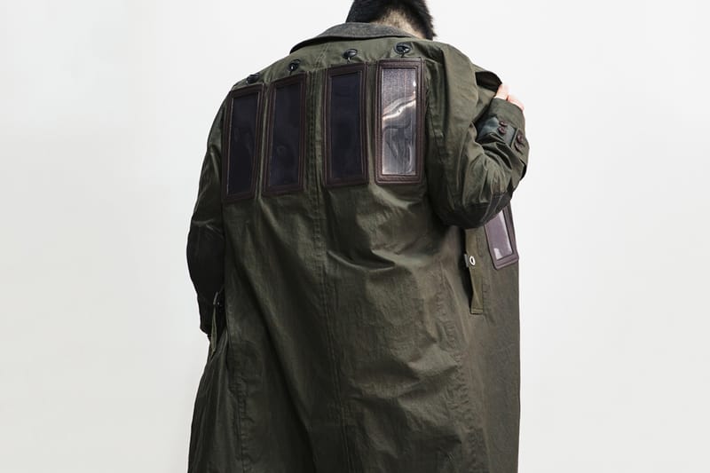Junya Watanabe Wades Into the Wearable Tech Game With a Solar-Powered Trench Coat