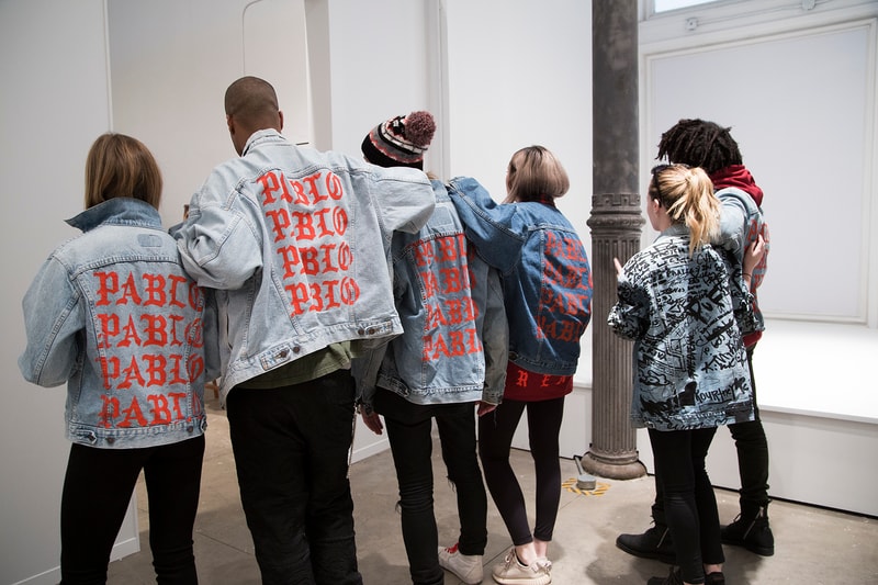 Kanye West The Life of Pablo Pop Up Shop In and Out Photos