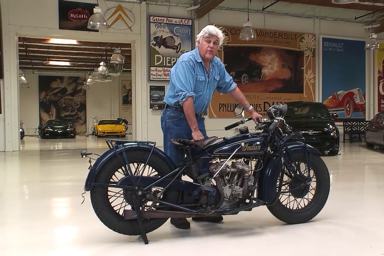 Jay Leno Gives a History Lesson on the 1931 Indian Scout