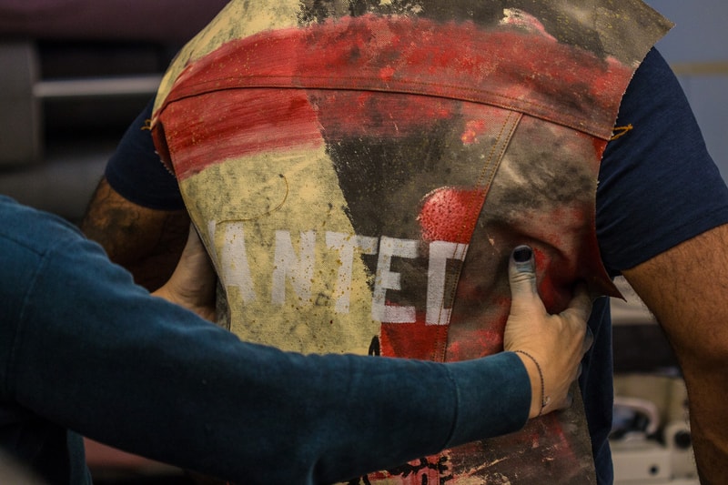 Levis Eureka Lab and Jay West Create Custom Denim Jacket