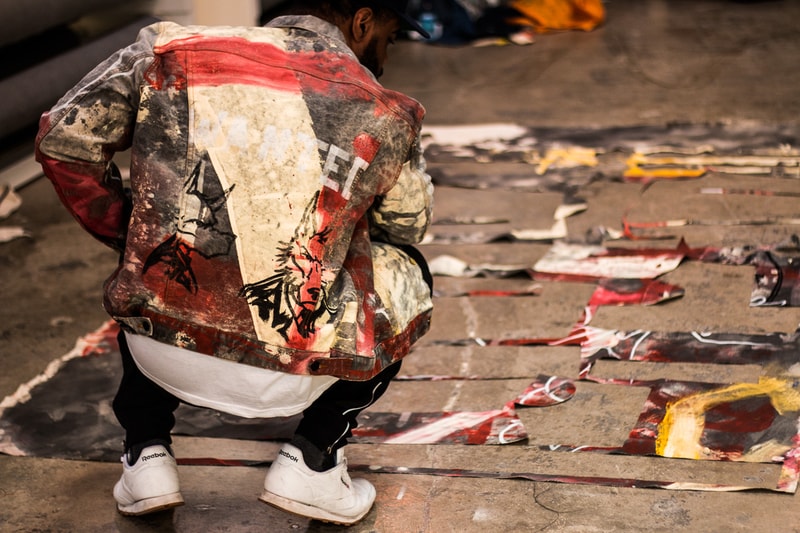 Levis Eureka Lab and Jay West Create Custom Denim Jacket