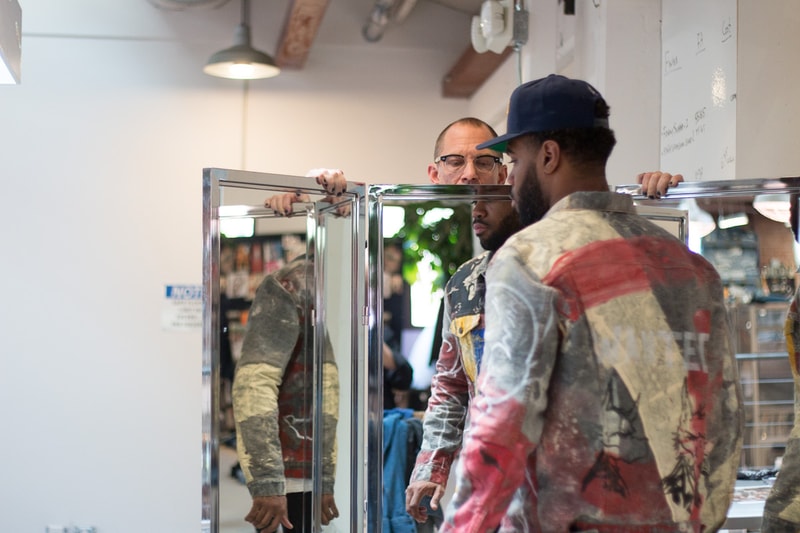 Levis Eureka Lab and Jay West Create Custom Denim Jacket