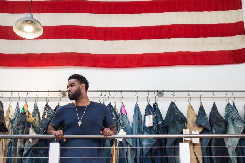 Levis Eureka Lab and Jay West Create Custom Denim Jacket