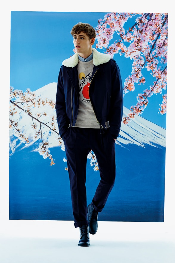 Maison Kitsune 2016 Fall Winter Lookbook