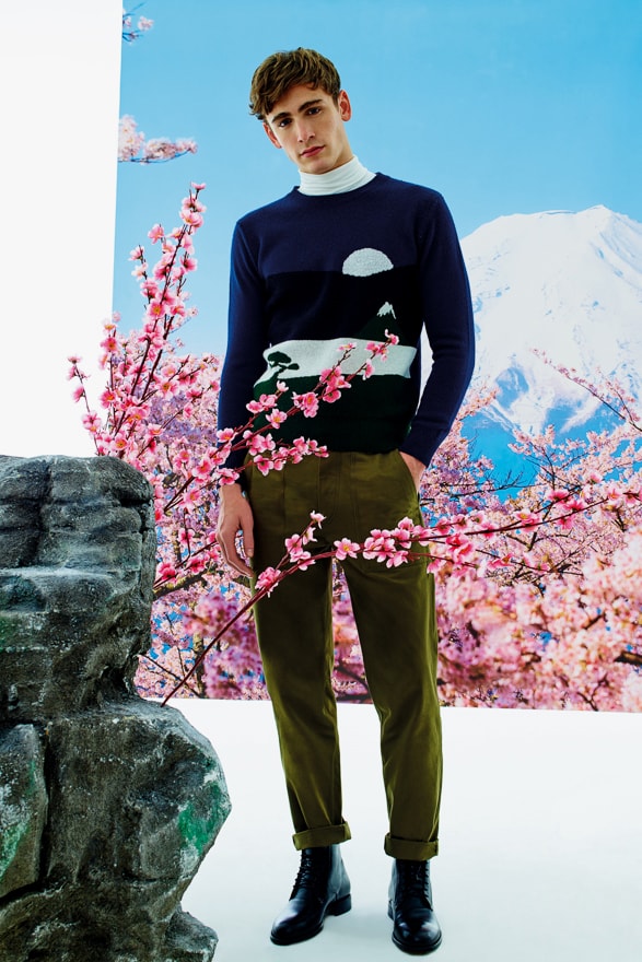 Maison Kitsune 2016 Fall Winter Lookbook