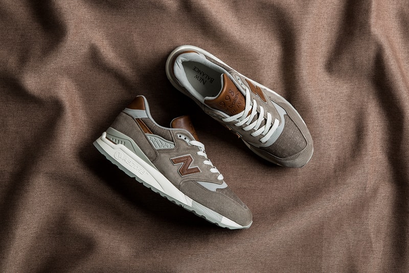 New Balance M998 Grey/Brown