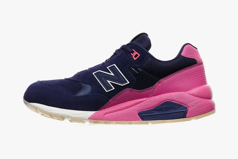 New Balance MRT580 Navy and Pink