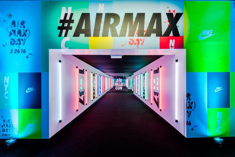 A Look Inside Nike's Interactive Air Max Con in NYC