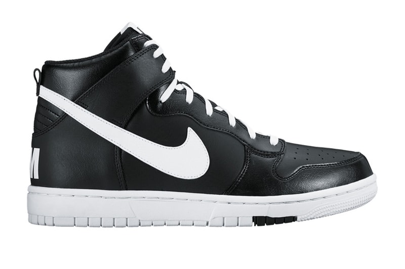 Nike Dunk High CMFT Red Black and White Sneakers