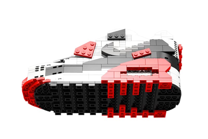 Nike Air Max 90 Infrared LEGO Sneaker | Hypebeast lego air max 1
