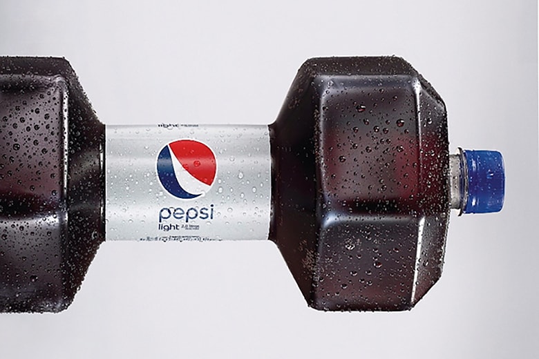 Pepsi Dumbell Bottles