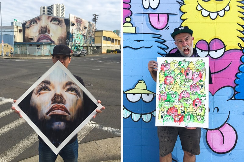 POW! WOW! Hawaii 2016 x 1xRUN Print Collection 