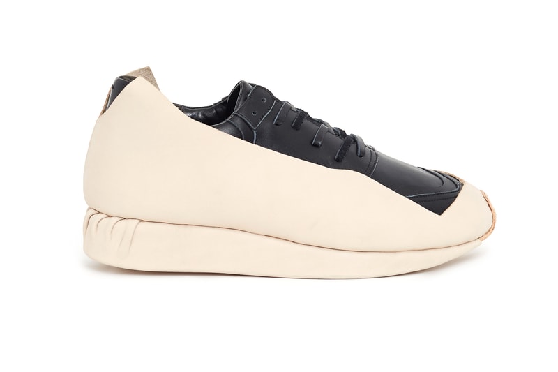 Purlicue Leather Wrapped Sneakers