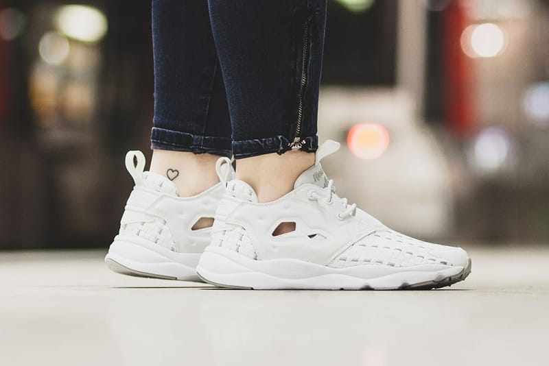 Reebok Unveils a Breezy Woven "White Steel" Furylite